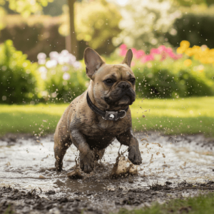 Vandtæt Airtag Holder til Hundehalsbånd