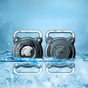 Vandtæt Airtag Holder til Hundehalsbånd